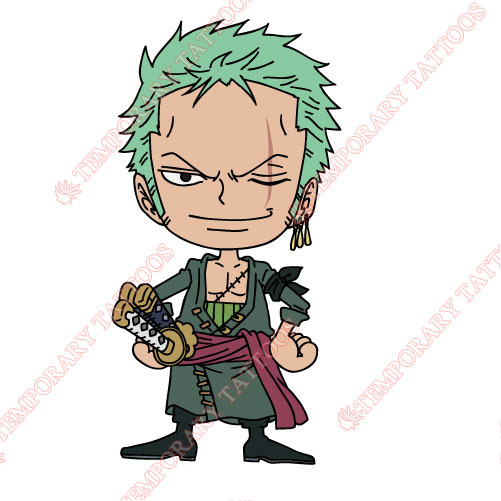 One Piece Customize Temporary Tattoos Stickers NO.624